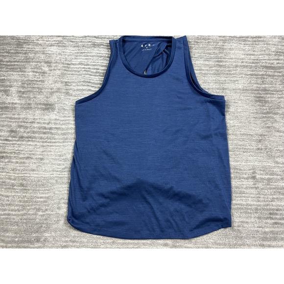 Aeropostale Aero Top Womens Medium Blue Sleeveless Polyester Blend - Picture 1 of 10